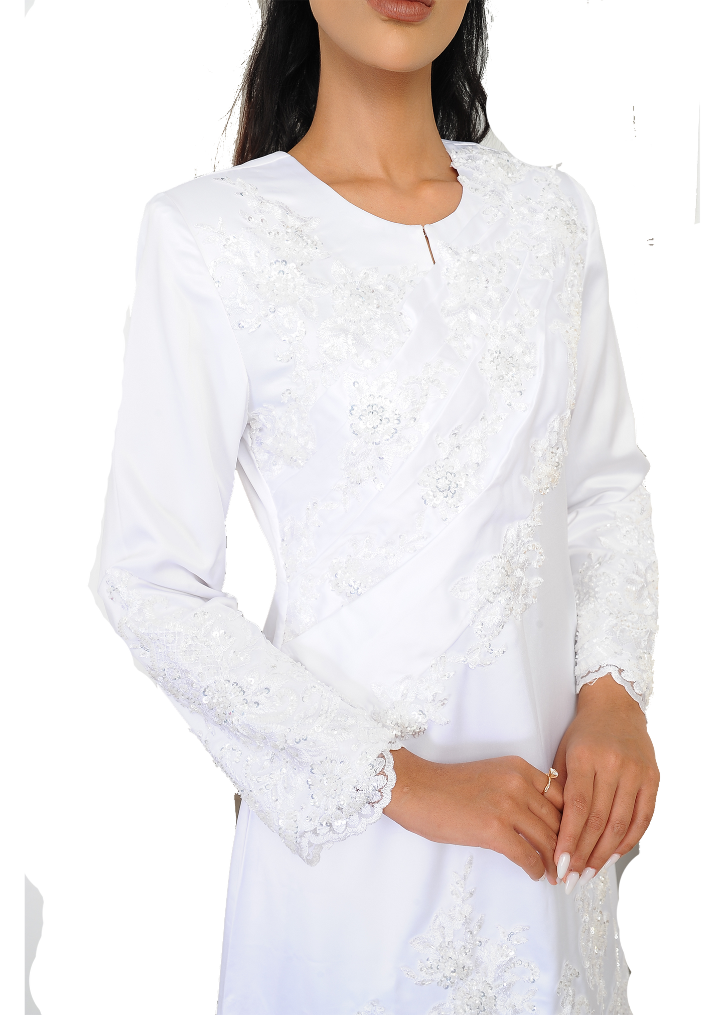 Baju Kurung (White Color)