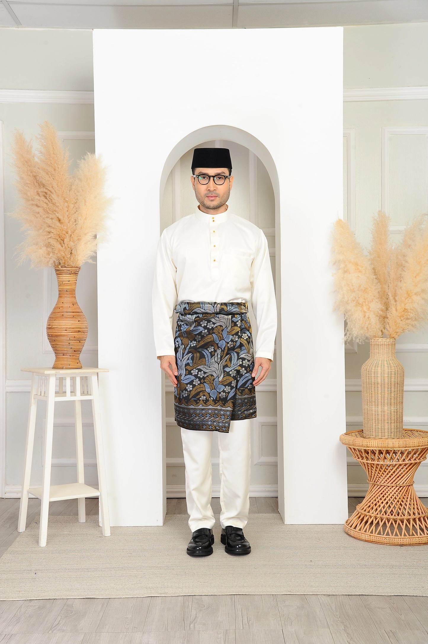 Baju Melayu Nikah Lelaki (Off-White Color)