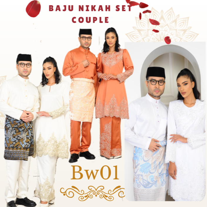 BAJU NIKAH couple set