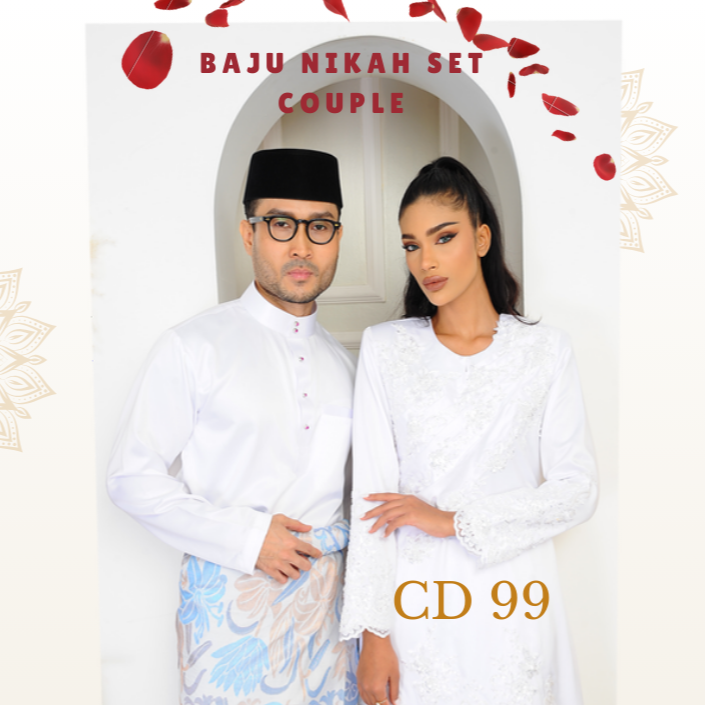 BAJU NIKAH couple set