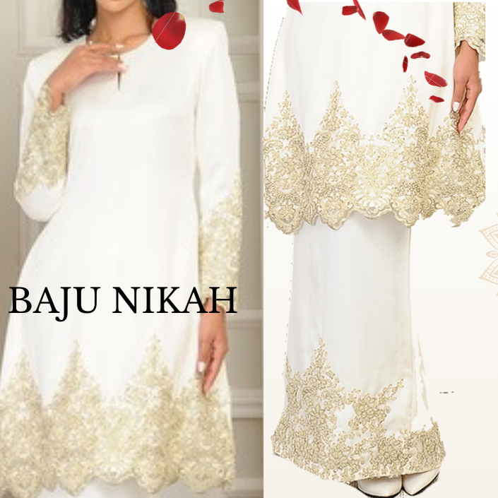 BAJU NIKAH couple set